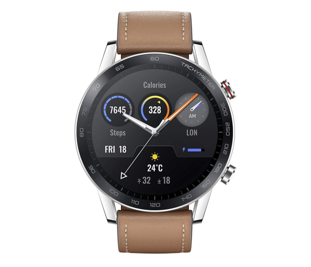 HONOR MagicWatch 2 46mm Flax Brown - 547776 - zdjęcie 2